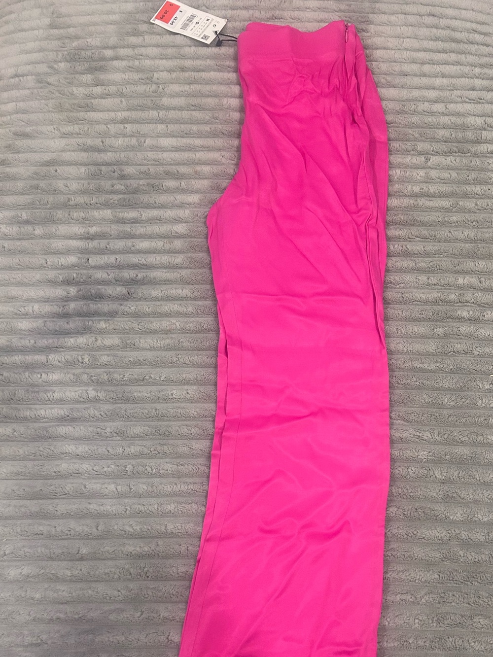 Zara Fuchsia Straight Leg Pants